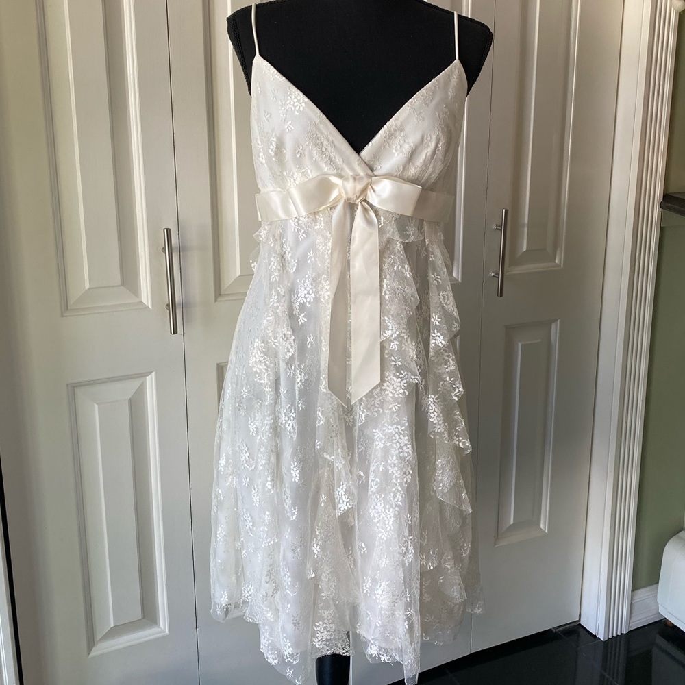 Betsy & Adam by Linda Bernell Lace Dress